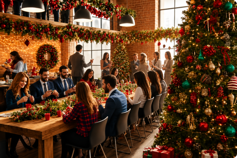 Beneficios de Celebrar la Navidad en el Entorno Laboral